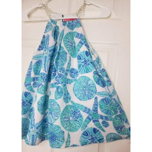 Lilly Pulitzer Target Extra Small XS Sanddollar Tank Top Blouse Shirt - Picture 4 of 6